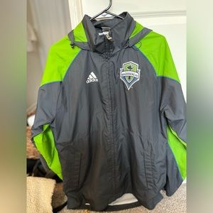 Seattle Sounders warm up jacket - old style